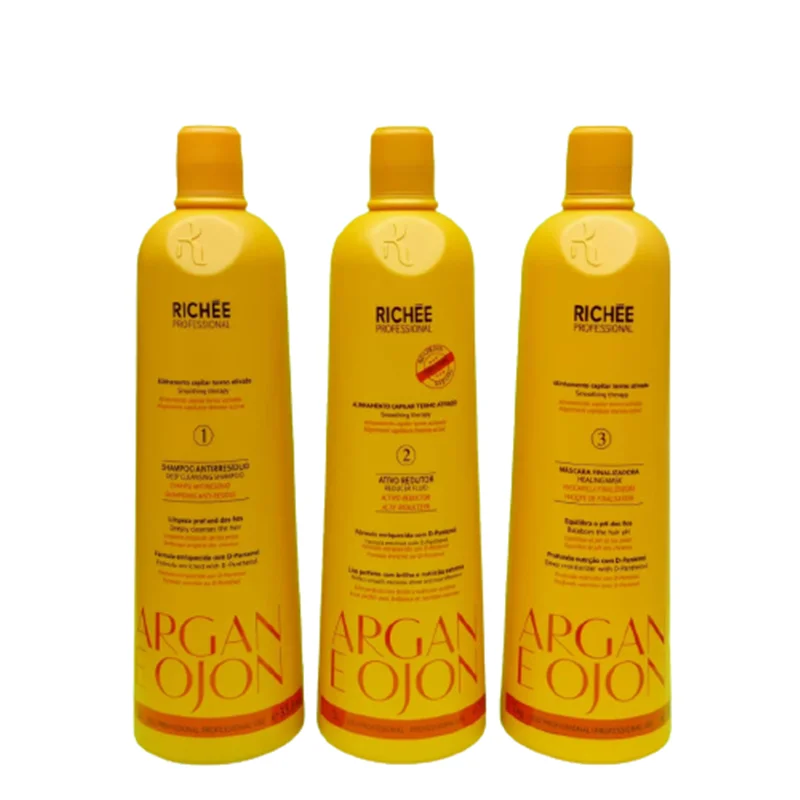 پک کراتین مو ریچی آرگان حجم 3000 میلی لیتر Richi Argan کد 3078