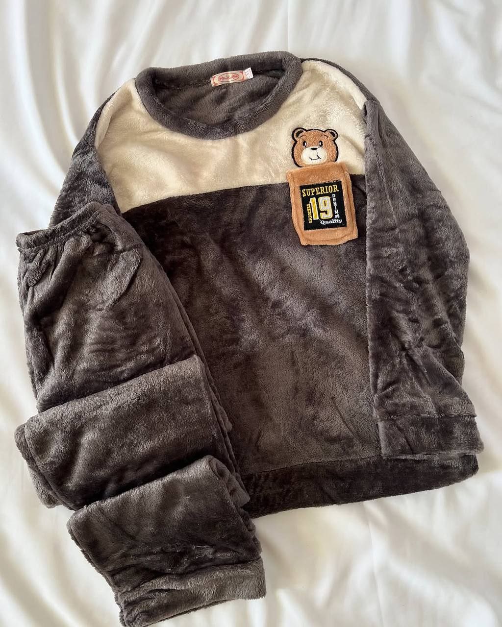 ست تدی حوله ای کپ 2899