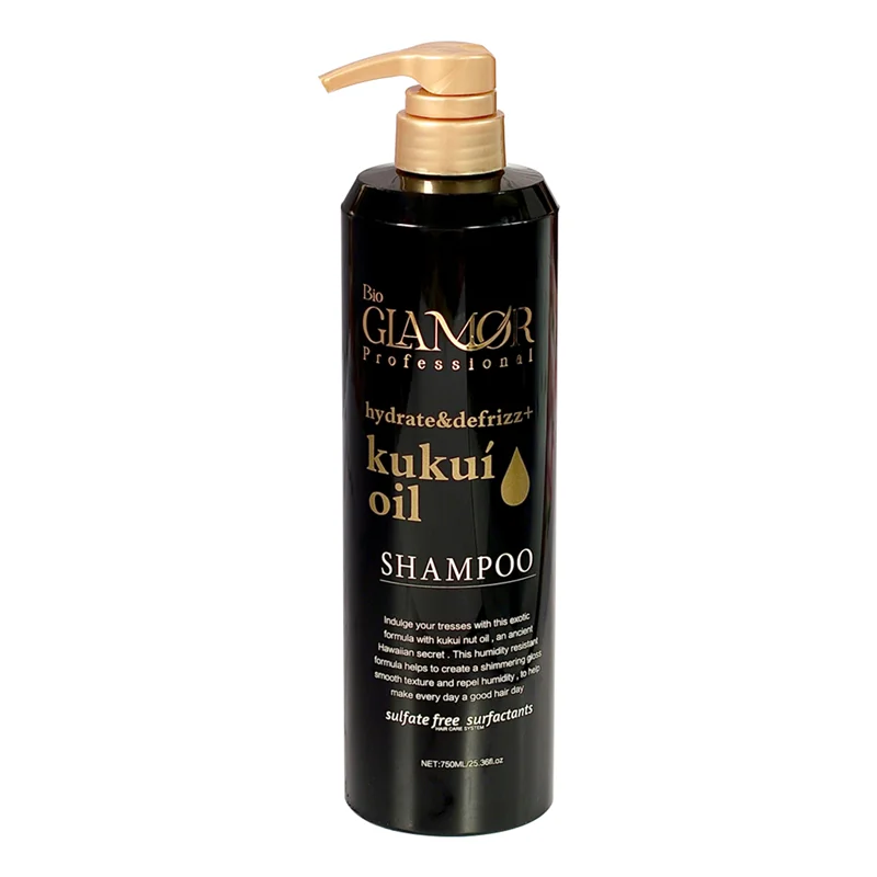 شامپو روغن کوکوئی گلامور رفع شکنندگی و ضخیم ساز تار مو KUKUI OIL کد 3049